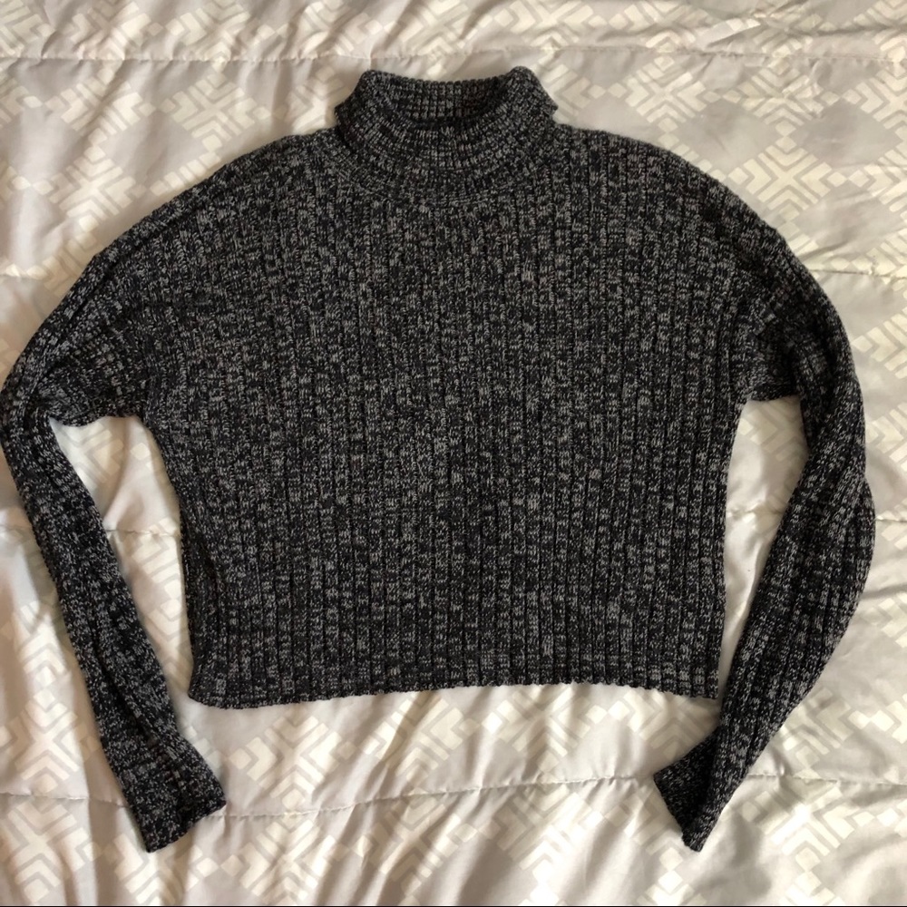 Crop Turtleneck